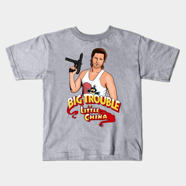 Jack Burton Kids T-Shirt by OniSide